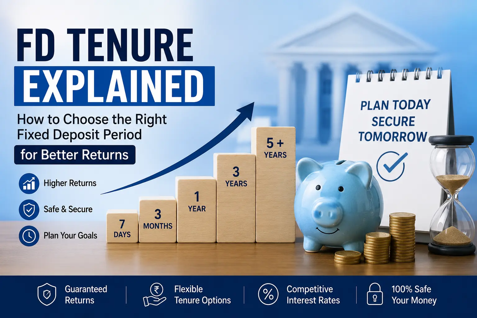 FD Tenure Explained – How to Choose the Right Fixed Deposit Period for Better Returns